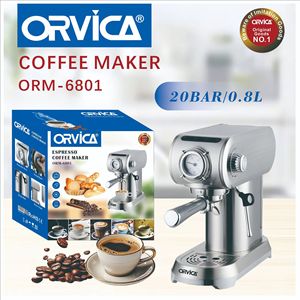 Cafetera Semiautomática de Acero Inoxidable, Máquina de Espresso con Tanque de Agua de 1.2-1.8L, para Uso en Casa y Oficina - Product Image 3