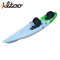 Kayak double en plastique de haute qualité, durable, résistant à l'eau, 3,8 m (13 pieds), pour deux personnes, prix abordable, vente en gros