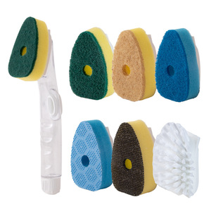 Amigo Multi Functional Dish <b>Brush</b> With Replaceable Sponge Head For Kitchen Cleaning - Product Image 5