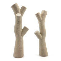 Bâton à mâcher pour chien en forme de branche de paille naturelle écologique avec texture de grain de bois, jouet de nettoyage dentaire non toxique, vente en gros d'usine