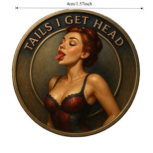 फैक्ट्री डायरेक्ट थोक रेट्रो मेटल पोस्टर सेक्सी महिलाओं ने लड़कियों का थीम सिक्का - Product Image 3