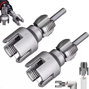 <span class=keywords><strong>Accesorios</strong></span> de <span class=keywords><strong>taladro</strong></span> eléctrico de acero de alta velocidad de alta dureza <span class=keywords><strong>para</strong></span> roscado de tuberías, herramienta de roscado de tuberías con adaptador - Product Image 5