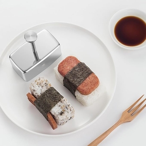Molde para <span class=keywords><strong>Musubi</strong></span> de Acero Inoxidable, Antiadherente, Kit de Prensa para Hacer <span class=keywords><strong>Musubi</strong></span>, Molde para Onigiri para Niños, Bento - Product Image 3