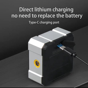 Télémètre numérique rechargeable DIY avec double <span class=keywords><strong>laser</strong></span> rouge, cadre magnétique en alliage d'aluminium à quatre côtés, précision de 1 mm, électronique - Product Image 3