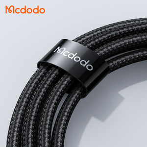 Mcdodo 108 USB-C ไนลอน 66W <span class=keywords><strong>65W</strong></span> Fast Charge ดิจิตอล 6A มัลติฟังก์ชั่ Fast ชาร์จ Braid USB ประเภท C สาย 1.2M - Product Image 6