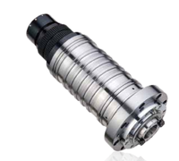 Broche motorisée B40 BT40 pour machine de fraisage CNC, changement de outil mécanique, 10000 tr/min/8000 tr/min, Ø ext. 150 mm, moteur et roulement
