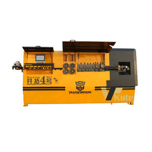Cintreuse automatique CNC pour étriers et anneaux de fer à béton de 4 à 16 mm – Machine à cintrer les barres d'acier de construction - Product Image 1