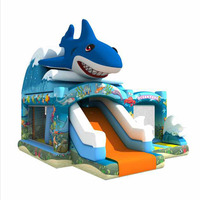Maison de rebond pour enfants, jeu d'obstacles, château gonflable, toboggan gonflable, maison de rebond