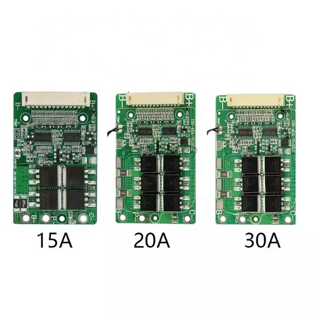 BMS 13S 48V Lithium Battery Balancer Board 13S 48V BMS 15A 20A 30A 18650 Battery Pack Charging PCB for Power Bank Solar Energy