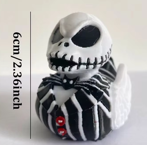 Statue de canard populaire transfrontalière <span class=keywords><strong>Jack</strong></span> <span class=keywords><strong>Skellington</strong></span> artisanat en résine inspiré par la décoration de la maison d'Halloween de «The Nightmare» - Product Image 3