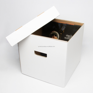 12 Inch Cardboard 33 RPM LP Vinyl Record Storage Box