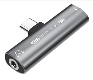 Bộ chuyển đổi <span class=keywords><strong>USB</strong></span> C Hub tích hợp <span class=keywords><strong>DAC</strong></span> HiFi, sạc nhanh 27W, giắc cắm tai nghe 3.5mm, hàng mới, đầu ra DC - Product Image 1