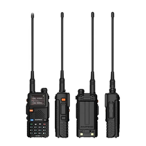 Baofeng BF UV-5RH Walkie Talkie 10 Wát công suất cao cầm tay hai cách phát thanh Dual Band VHF UHF hiển thị và 999 kênh <span class=keywords><strong>ham</strong></span> đài phát thanh - Product Image 2