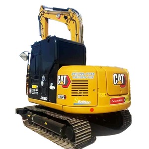 รถขุดตีนตะขาบขนาดเล็ก Caterpillar 307E2 มือสอง ได้รับการรับรอง EPA CE เครื่องยนต์ Cummins 7 ตัน กำลังขุดสูง - Product Image 1