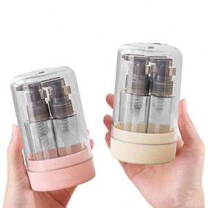 Ensemble de flacons de voyage ABS 4 en 1, rechargeables, étanches, pour cosmétiques, shampooing, gel douche, vacances, camping - Product Image 2