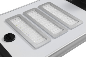 Nouvelle conception économique, lampadaire solaire intégré série NM 100W, IP65, étanche, aluminium haut de gamme pour jardin, route, NM100W - Product Image 5
