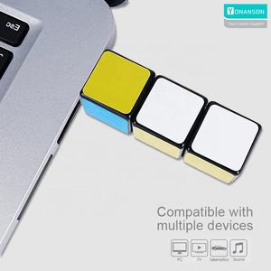 Magic Cube a forma <span class=keywords><strong>di</strong></span> USB 2.0 Flash Drive 2GB 4GB 8GB Logo personalizzato USB 3.0 Memory Stick 16GB 32GB 64GB all'ingrosso Pendrive 128GB - Product Image 6