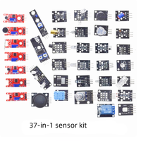 Kit éducatif d'électronique 45/37 en 1, kit de modules de capteurs, kit de démarrage électronique