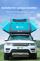 Tente de toit par voie terrestre 4x4 étanche à l'eau grand achat tente de Camping gonflable Portable voiture extérieure Camping tente de toit souple
