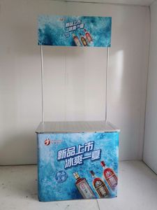 Giá Nhà Máy Xách Tay Trọng Lượng Nhẹ Nhôm <span class=keywords><strong>Pop</strong></span> <span class=keywords><strong>Up</strong></span> Ngoài Trời Có Thể Gập Lại Hiển Thị Thiết Kế Siêu Thị Khuyến Mại Truy Cập Gấp Bảng - Product Image 2