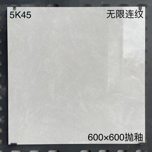 กระเบื้องปูพื้นพอร์ซเลนลายหินอ่อนสีขาวขนาด 600x600 มม. จาก Foshan ขายดี ผิวเคลือบกันลื่น ราคาถูก ใช้ปูพื้นและผนัง - Product Image 6