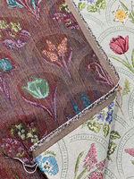 Nouveau tissu jacquard floral pour nappes, coussins, canapés et sacs