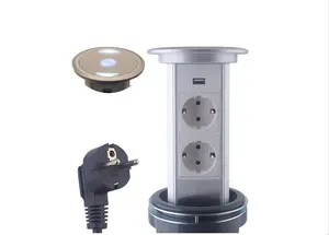 Hot Selling Machine Grade Socket En Gemotoriseerde Pop Up Outlets Eu Produceert