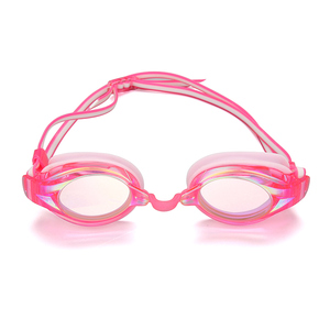 Lunettes <span class=keywords><strong>de</strong></span> <span class=keywords><strong>natation</strong></span> professionnelles anti-buée les plus vendues, <span class=keywords><strong>avec</strong></span> lentille en PC réglable et étanche, embout nasal en TPU, en silicone, pour l'entraînement, logo personnalisé - Product Image 4