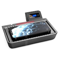 Vtear für Ford Explorer 2020-2023 Qi Auto-Wireless-Ladegerät 15W Schnellladestation Mittelkonsole Innenraum-Modifikationsteile
