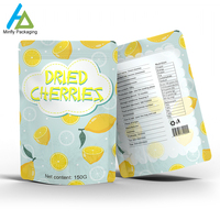 Sacs en papier kraft compostables écologiques, pochettes biodégradables en PLA, sacs de rangement pour fruits secs, en-cas, noix, emballages alimentaires de qualité alimentaire