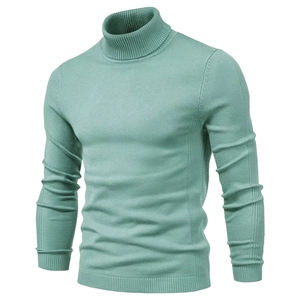 Produttore di Maglioni Personalizzati da Uomo, Pullover a Collo Alto, Maglione Invernale a Maniche Lunghe Lavorato a Maglia - Product Image 5