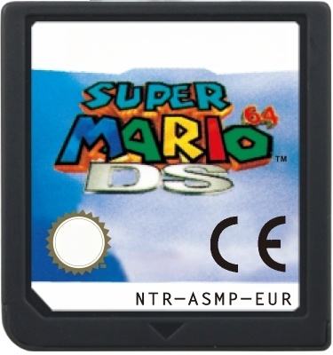 สีดำ-supered marioed 64 DS