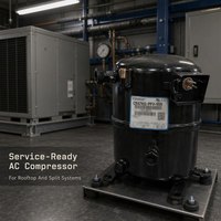 ضاغط CR47KQ-PFV-555 بديل، ضاغط محكم الإغلاق R22، 208/230 فولت، 60 هرتز، قطعة غيار للتبريد