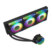 Ventilador de Refrigeración para Caja de Ordenador Fantasy WuKong ARGB, con Bloques de Construcción, 12V, Rodamiento Fluido, Conector de 4 Pines, 1.4W, para Oficina y Gamers, CPU