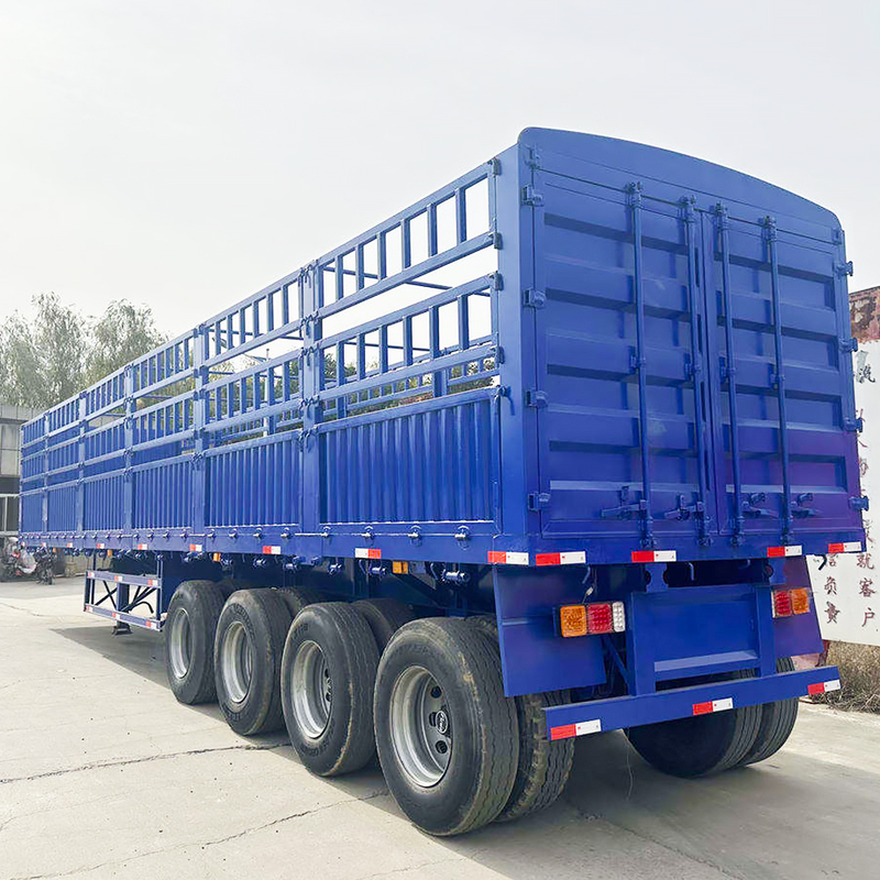 Heavy Duty 4 Axle Side Wall