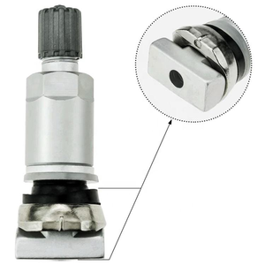 Soupape de service TPMS <span class=keywords><strong>Schrader</strong></span> 20016, remplacement de la tige de soupape, pince en aluminium pour Mercedes, Corvette, Ram KA-505/6-235 - Product Image 6
