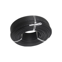 Kabel Surya PV Kawat Listrik Massal 1x1,5 Mm2, Inti Tunggal Tembaga 1000V DC Hitam Pntech