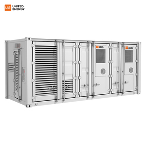 Système de stockage d'énergie conteneurisé personnalisé adapté 500kWh 1MWh 2MWh, cluster de batteries haute tension pour usage commercial 20GP 40GP - Product Image 2