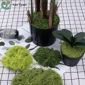 Muschio Artificiale in Filato per Decorazioni Paesaggistiche Fai-da-Te, Piante Verdi, Prato, Piante in Vaso, Decorazione, Lana di Muschio per Pavimentazione 30-100cm - Product Image 4