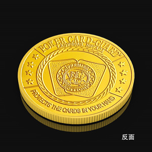 Chip Hearts États-<span class=keywords><strong>Unis</strong></span> <span class=keywords><strong>Las</strong></span> <span class=keywords><strong>Vegas</strong></span> Chip Badge Lucky Poker Médaille commémorative Pièce d'or - Product Image 4