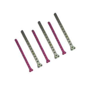 Pelat instrumen bedah implan ortopedi pelat tulang pengunci baja tahan karat Titanium hewan rekonstruksi hewan - Product Image 4