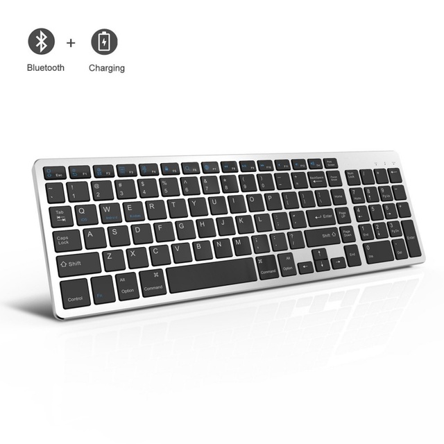 Slim Mini Keyboard Ultra Thin Wireless USB for Metal Keyboard for Laptop New
