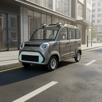 Quadricycle électrique pour adultes BAIMA avec climatisation, 4 portes, mini voiture électrique pour usage familial, moteur 2000W, autonomie 100 km, certifié EEC