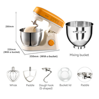 Batteur Électrique Multifonctionnel pour Pâtisserie et Cuisine, Mélangeur Planétaire Domestique pour Boulangerie, SOUTIEN OEM/ODM