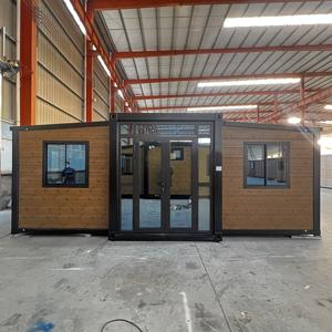 منزل مسبق الصنع صغير 20 قدم و40 قدم بغرفتين وثلاث وأربع وخمس غرف نوم، منزل حاوية قابل للطي وقابل للتوسيع، فيلا فاخرة مسبقة الصنع - Product Image 2