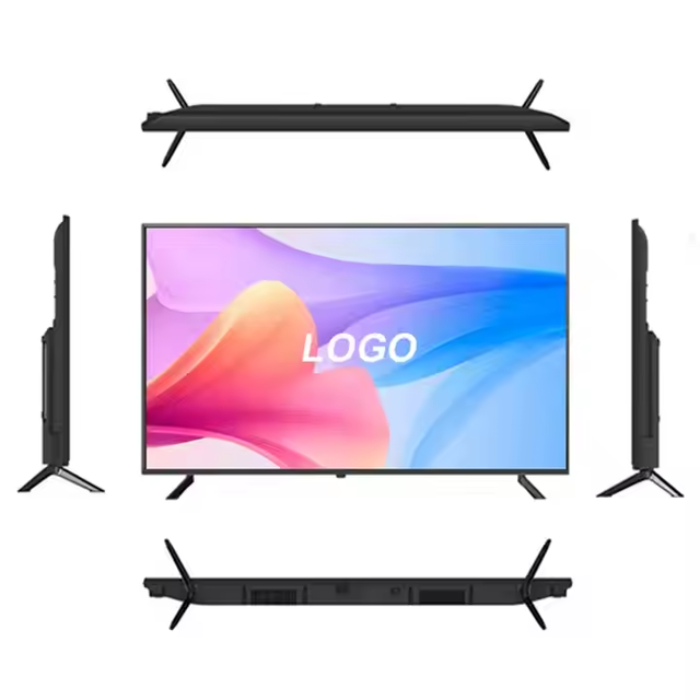 TV 75 4K UHD Flat Screen Design LED/DLED TV With Digital System Smart TV Android 14