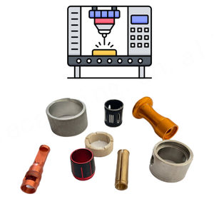 Piezas de aluminio CNC personalizadas de alta calidad, piezas de torneado de fresado de acero y latón, piezas de mecanizado CNC de aluminio - Product Image 3