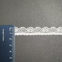Renda Elastis Nylon-Spandex 1.5cm dengan motif bunga buah untuk Pakaian Dalam, Celana Dalam, Kaus Kaki & Pakaian