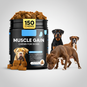 Friandises Tendres <span class=keywords><strong>pour</strong></span> Chiens de Compagnie : Complément de Soin <span class=keywords><strong>pour</strong></span> la Définition Musculaire, Renforcement et Prise de Poids – Collagène et Oméga 3 - Product Image 1