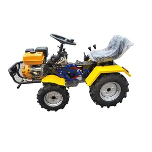 Arbeits ersparnis 4WD Mini Garten traktoren Pinne Grubber